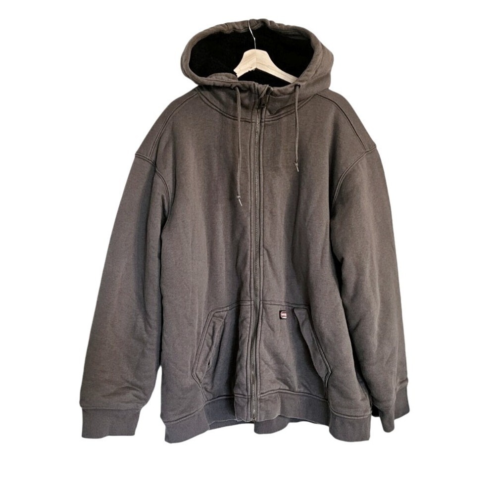 Wrangler Work Jacket Fleece‎ lines 3xl 54/56 gray